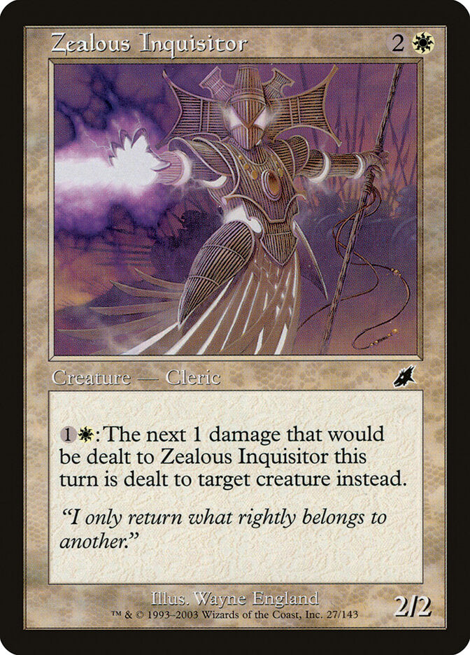 Inquisidor Zeloso / Zealous Inquisitor - Magic: The Gathering - MoxLand