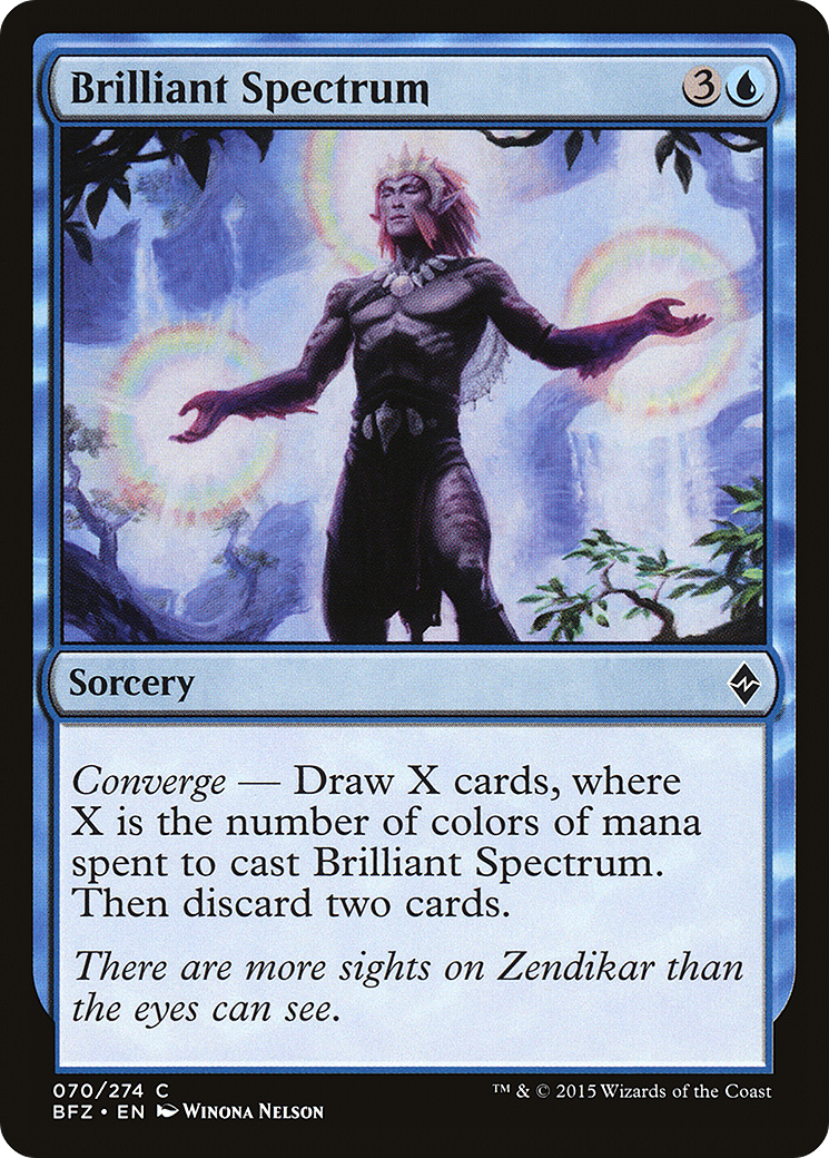 Espectro Brilhante / Brilliant Spectrum - Magic: The Gathering - MoxLand