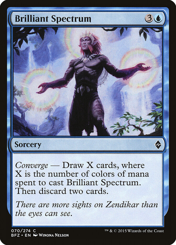 Espectro Brilhante / Brilliant Spectrum - Magic: The Gathering - MoxLand