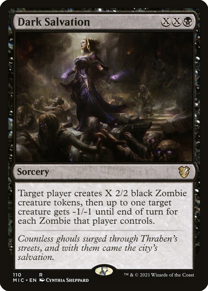 Salvação Sombria / Dark Salvation - Magic: The Gathering - MoxLand