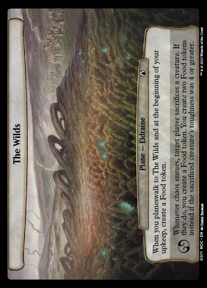 As Terras Selvagens / The Wilds - Magic: The Gathering - MoxLand