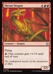 Dragão de Shiva / Shivan Dragon - Magic: The Gathering - MoxLand