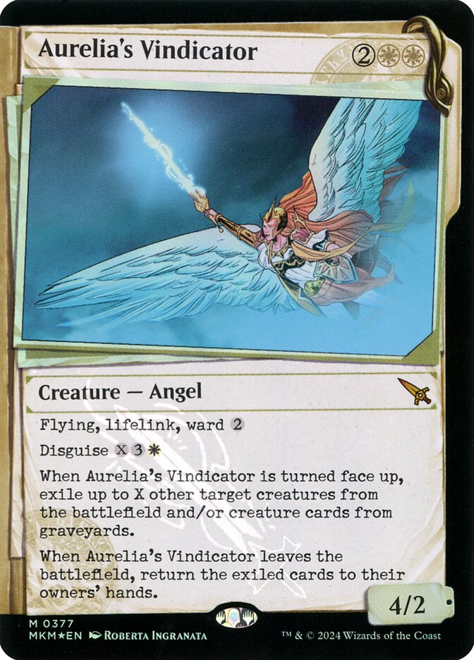 Vingadora de Aurélia / Aurelia's Vindicator - Magic: The Gathering - MoxLand