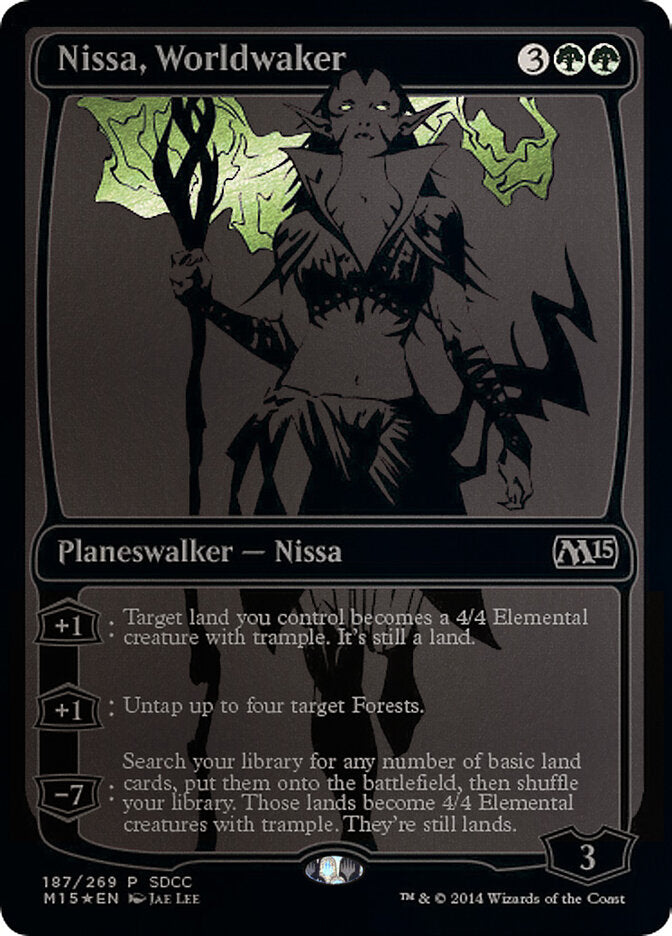 Nissa, Despertadora do Mundo / Nissa, Worldwaker - Magic: The Gathering - MoxLand