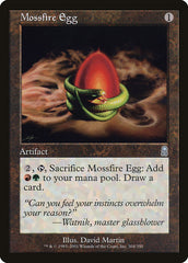 Ovo de Mossfire / Mossfire Egg - Magic: The Gathering - MoxLand