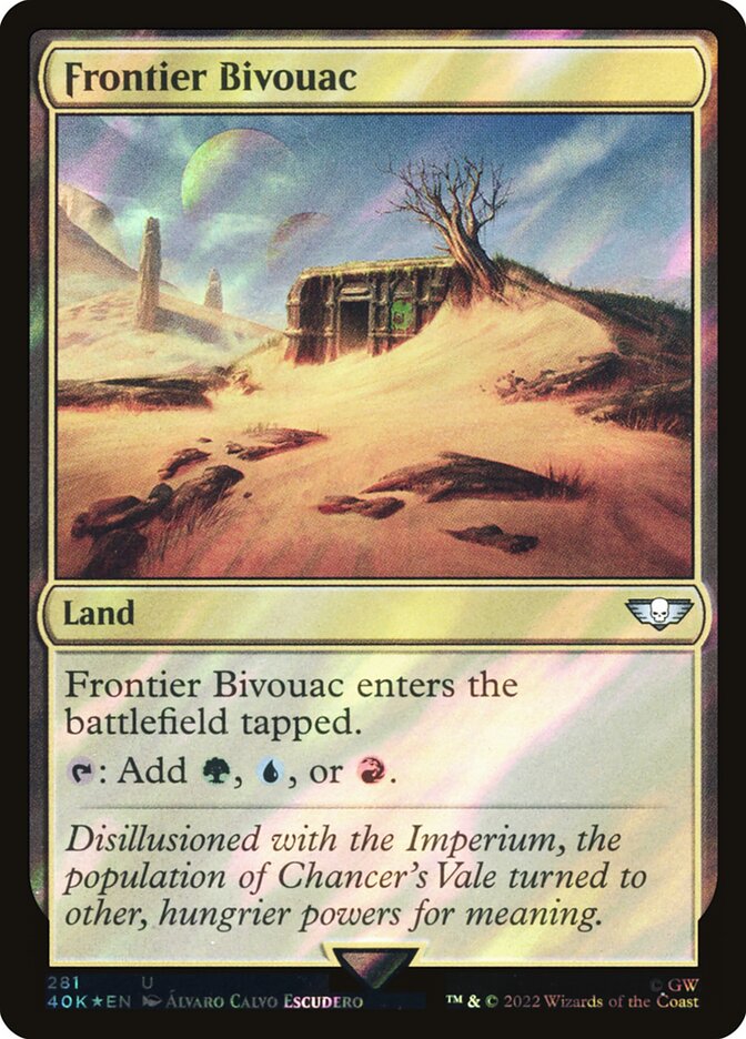 Bivaque da Fronteira / Frontier Bivouac - Magic: The Gathering - MoxLand