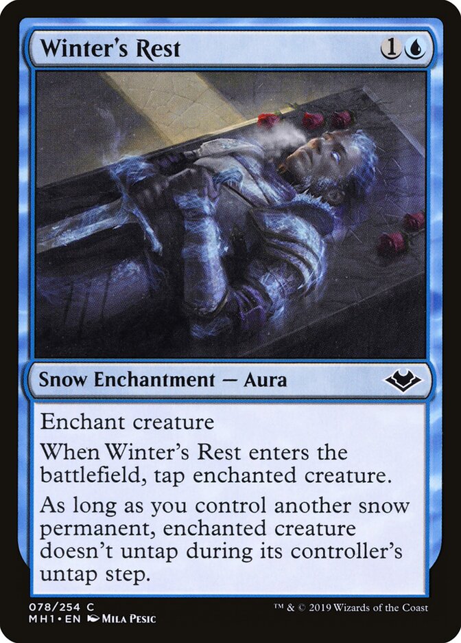 Descanso Invernal / Winter's Rest - Magic: The Gathering - MoxLand