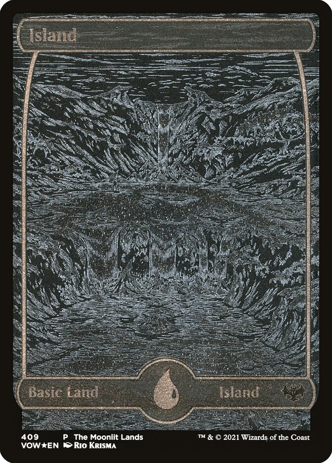 Ilha / Island - Magic: The Gathering - MoxLand