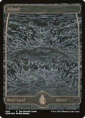 Ilha / Island - Magic: The Gathering - MoxLand