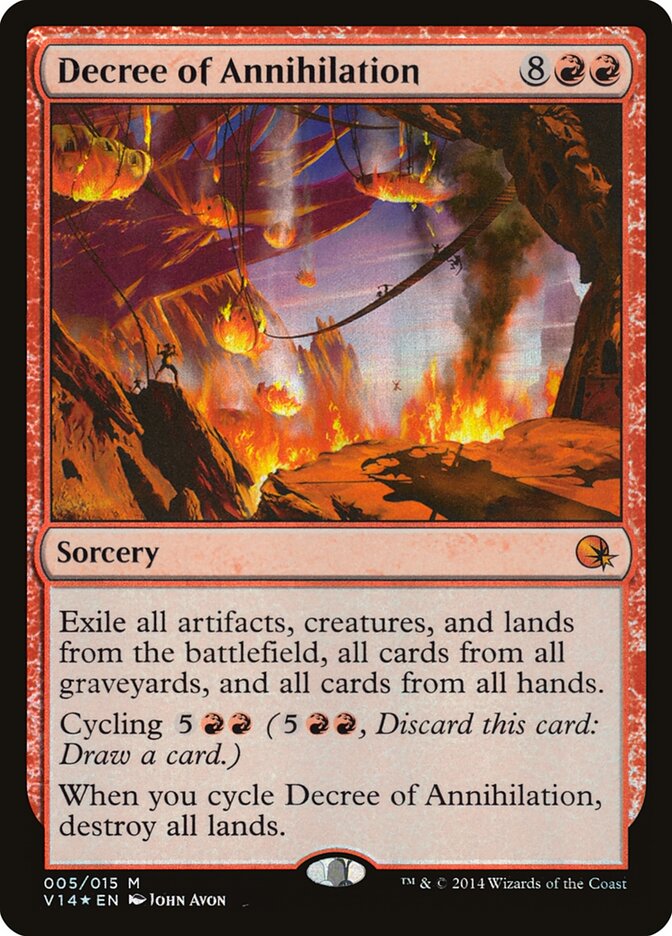Decreto de Aniquilação / Decree of Annihilation - Magic: The Gathering - MoxLand