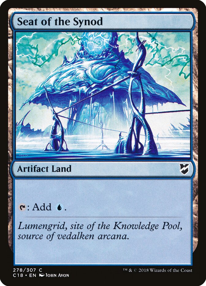 Assento do Sínodo / Seat of the Synod - Magic: The Gathering - MoxLand