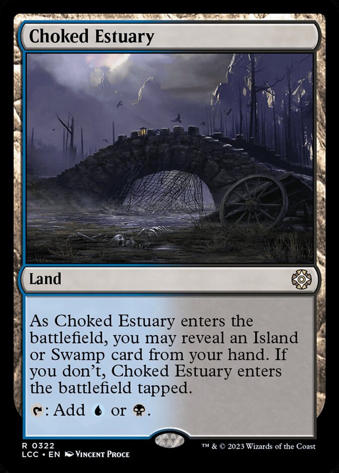 Estuário Estrangulado / Choked Estuary - Magic: The Gathering - MoxLand