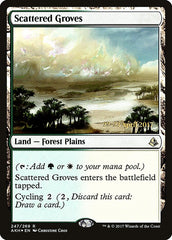 Bosques Esparsos / Scattered Groves - Magic: The Gathering - MoxLand