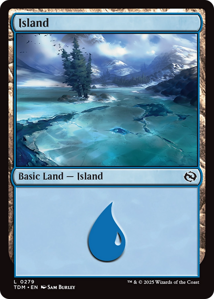 Ilha / Island - Magic: The Gathering - MoxLand