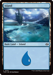 Ilha / Island - Magic: The Gathering - MoxLand