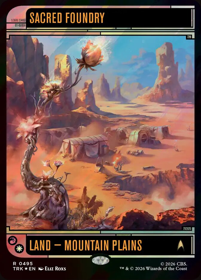 Fundição Sagrada / Sacred Foundry - Magic: The Gathering - MoxLand