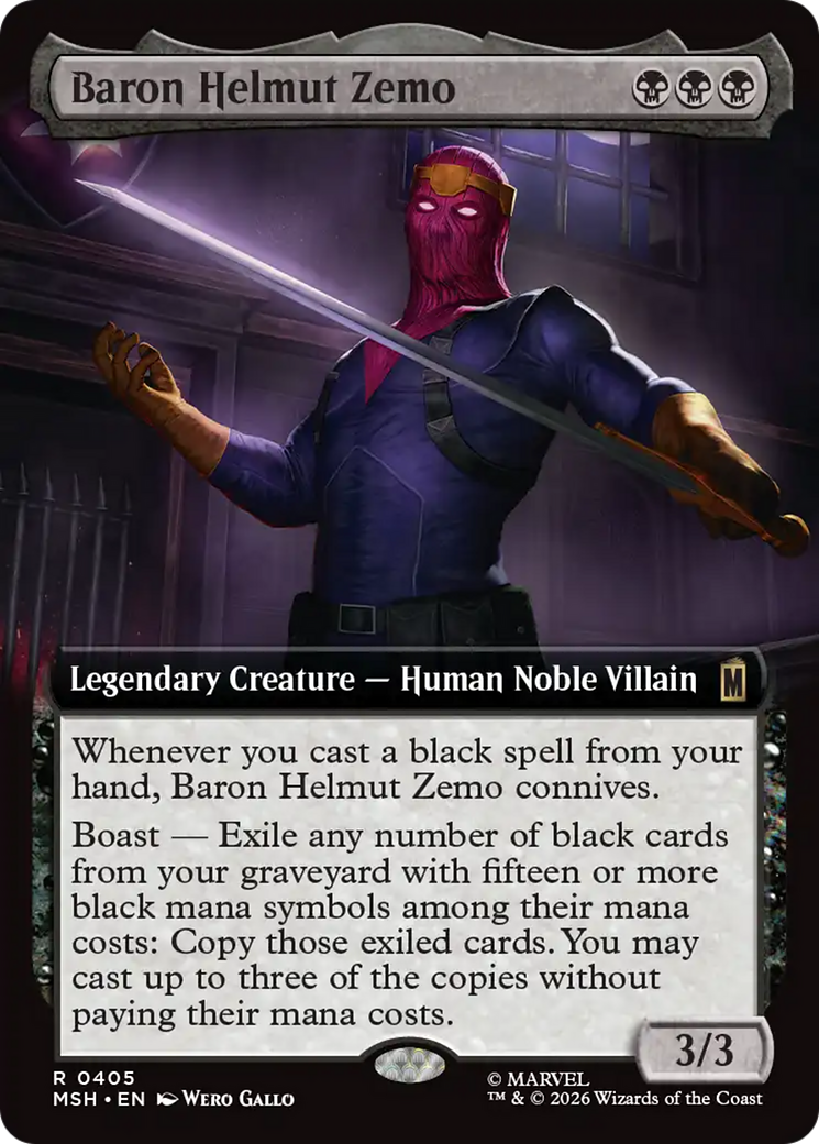 Baron Helmut Zemo - Magic: The Gathering - MoxLand