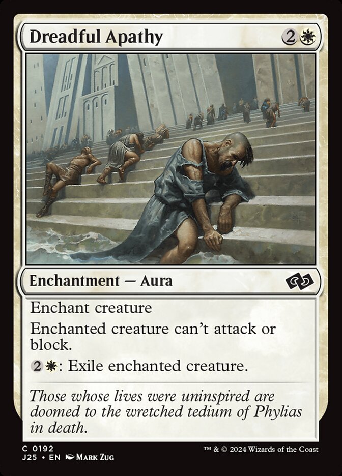 Apatia Pavorosa / Dreadful Apathy - Magic: The Gathering - MoxLand