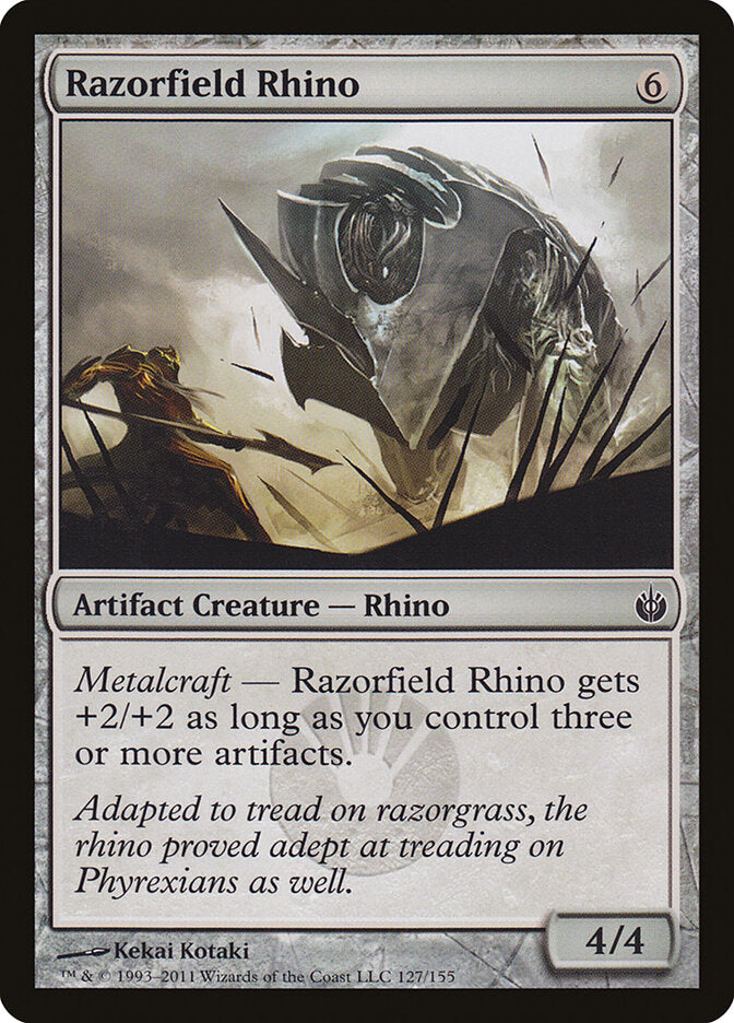 Rinoceronte de Campos Cortantes / Razorfield Rhino - Magic: The Gathering - MoxLand