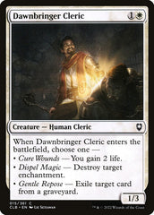 Clérigo Arauto da Aurora / Dawnbringer Cleric - Magic: The Gathering - MoxLand