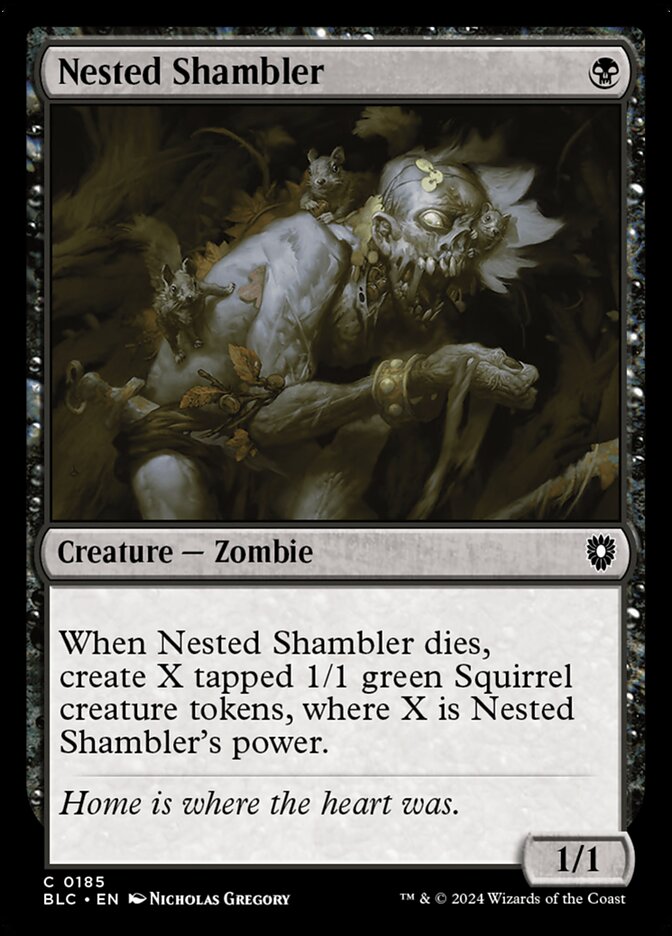 Trôpego Nidificado / Nested Shambler - Magic: The Gathering - MoxLand