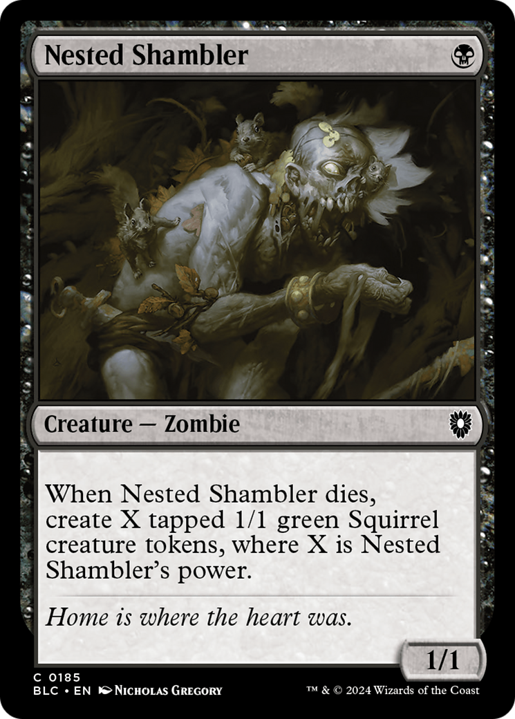 Trôpego Nidificado / Nested Shambler - Magic: The Gathering - MoxLand