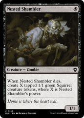 Trôpego Nidificado / Nested Shambler - Magic: The Gathering - MoxLand