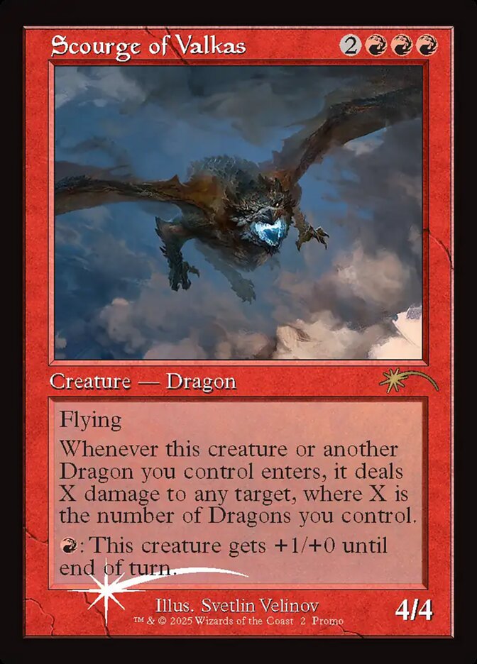 Flagelo de Valkas / Scourge of Valkas - Magic: The Gathering - MoxLand