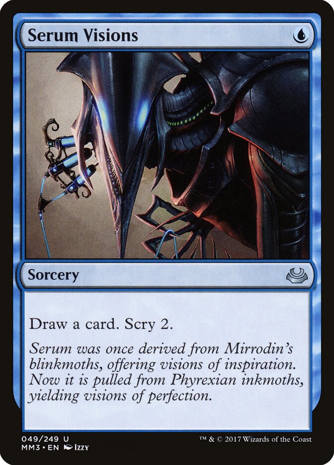 Visões do Soro / Serum Visions - Magic: The Gathering - MoxLand