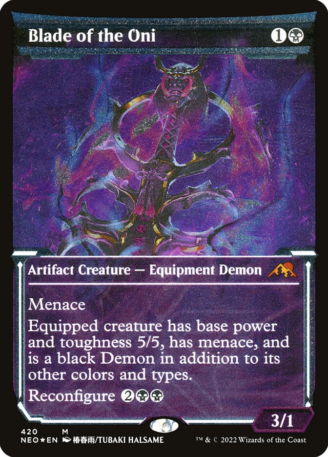 Lâmina dos Oni / Blade of the Oni - Magic: The Gathering - MoxLand