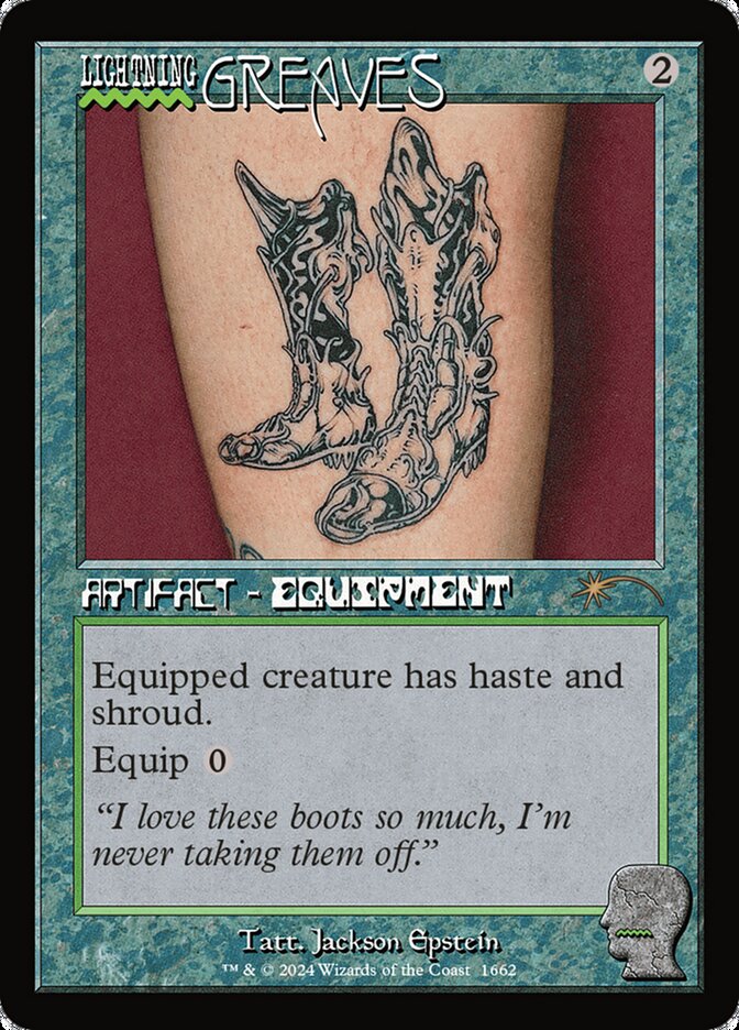 Grevas Faiscantes / Lightning Greaves - Magic: The Gathering - MoxLand