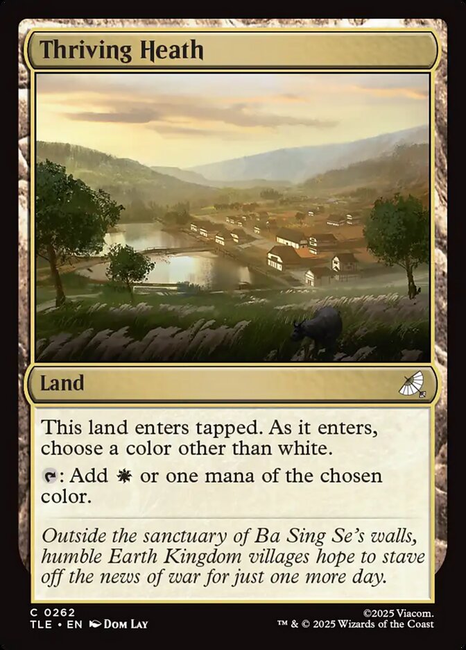 Charneca Vicejante / Thriving Heath - Magic: The Gathering - MoxLand