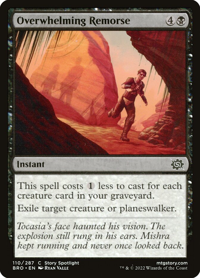 Remorso Avassalador / Overwhelming Remorse - Magic: The Gathering - MoxLand