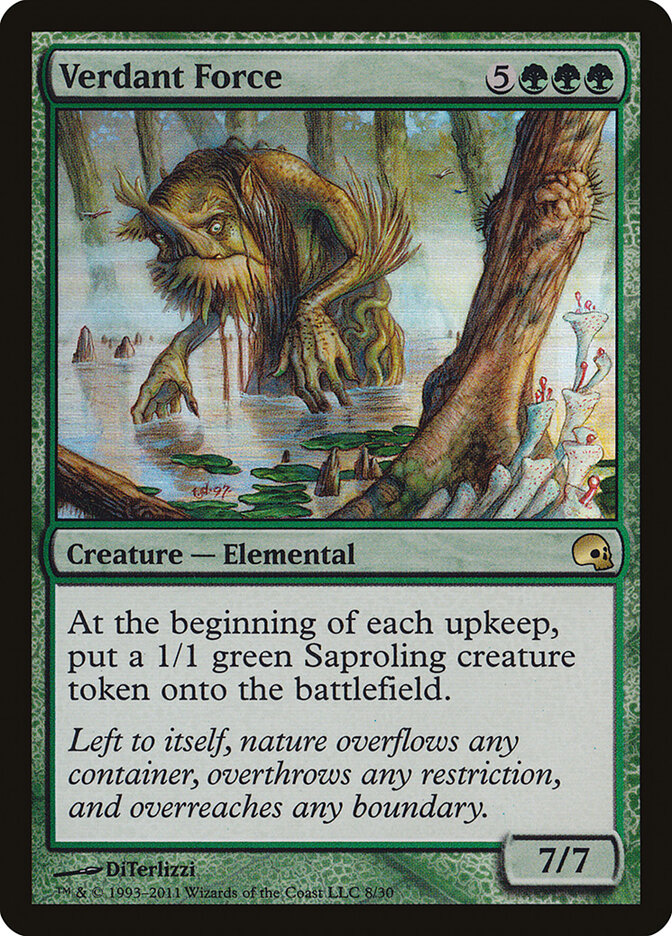 Força Verdejante / Verdant Force - Magic: The Gathering - MoxLand