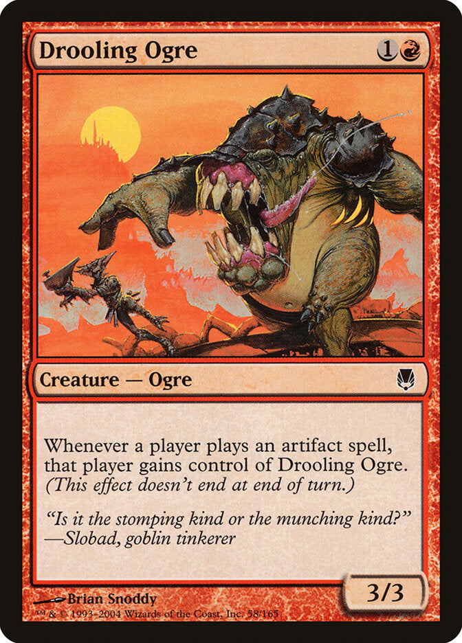 Ogre Babão / Drooling Ogre - Magic: The Gathering - MoxLand