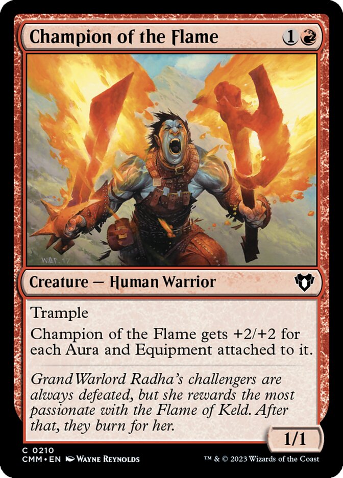Campeão da Chama / Champion of the Flame - Magic: The Gathering - MoxLand
