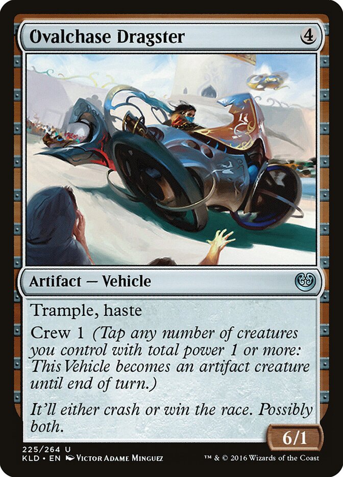 Dragster da Pista Oval / Ovalchase Dragster - Magic: The Gathering - MoxLand