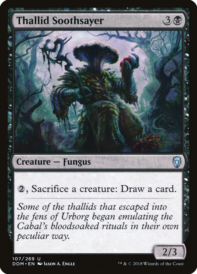 Adivinha Talídia / Thallid Soothsayer - Magic: The Gathering - MoxLand