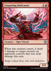 Conjuradora de Raios Impiedosa / Unsparing Boltcaster - Magic: The Gathering - MoxLand