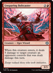 Conjuradora de Raios Impiedosa / Unsparing Boltcaster - Magic: The Gathering - MoxLand