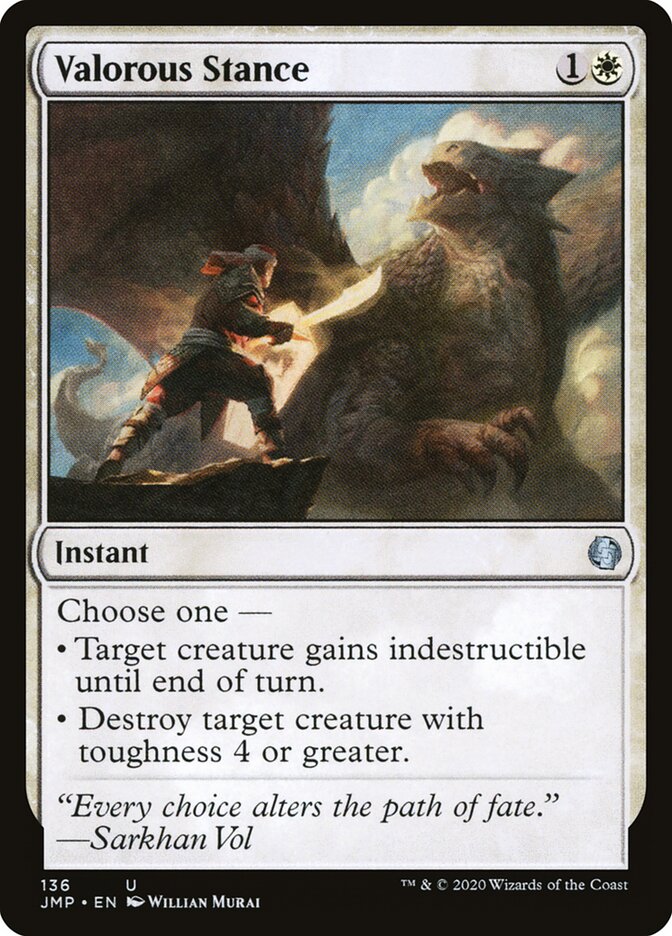 Postura Valente / Valorous Stance - Magic: The Gathering - MoxLand