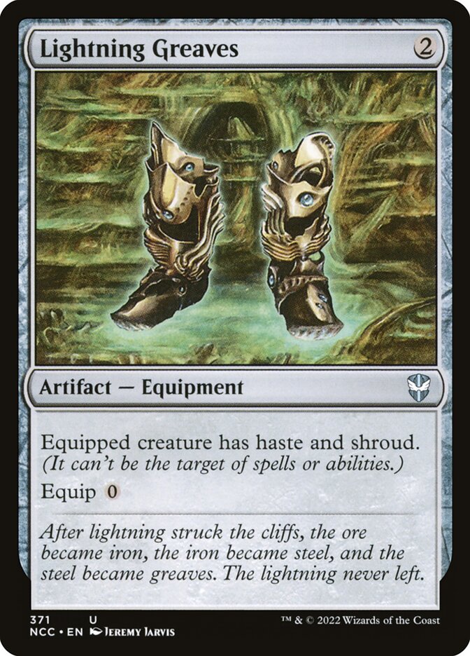 Grevas Faiscantes / Lightning Greaves - Magic: The Gathering - MoxLand