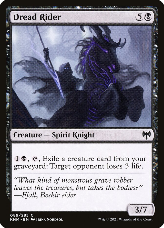 Ginete Aterrorizante / Dread Rider - Magic: The Gathering - MoxLand