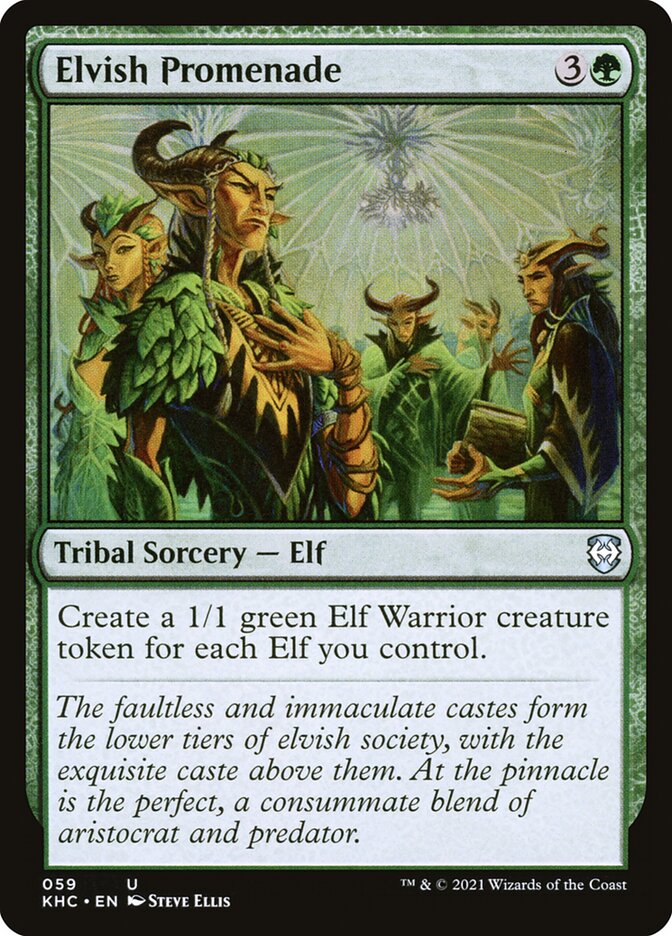 Passo Élfico / Elvish Promenade - Magic: The Gathering - MoxLand