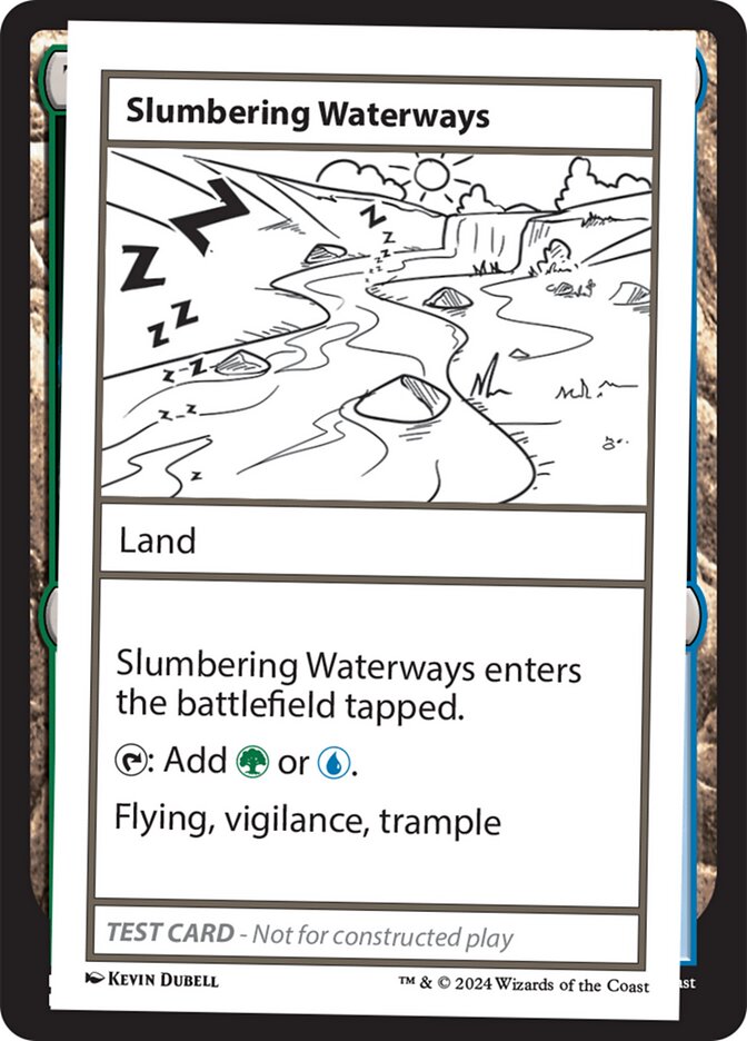 Slumbering Waterways - Magic: The Gathering - MoxLand