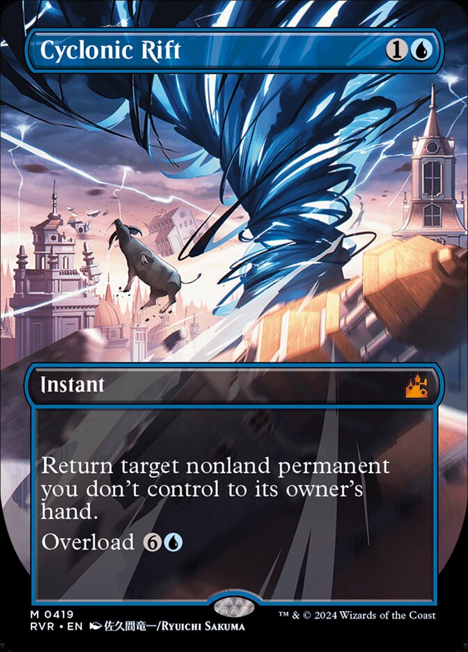 Fenda Ciclônica / Cyclonic Rift - Magic: The Gathering - MoxLand