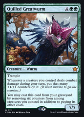 Quilled Greatwurm - Magic: The Gathering - MoxLand