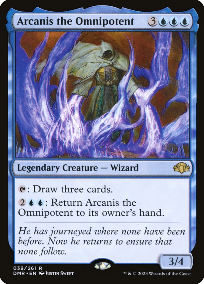 Arcanis, o Onipotente / Arcanis the Omnipotent - Magic: The Gathering - MoxLand