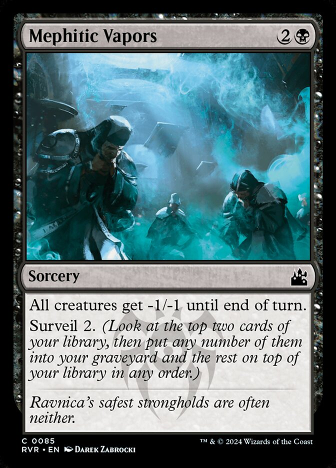 Vapores Mefíticos / Mephitic Vapors - Magic: The Gathering - MoxLand