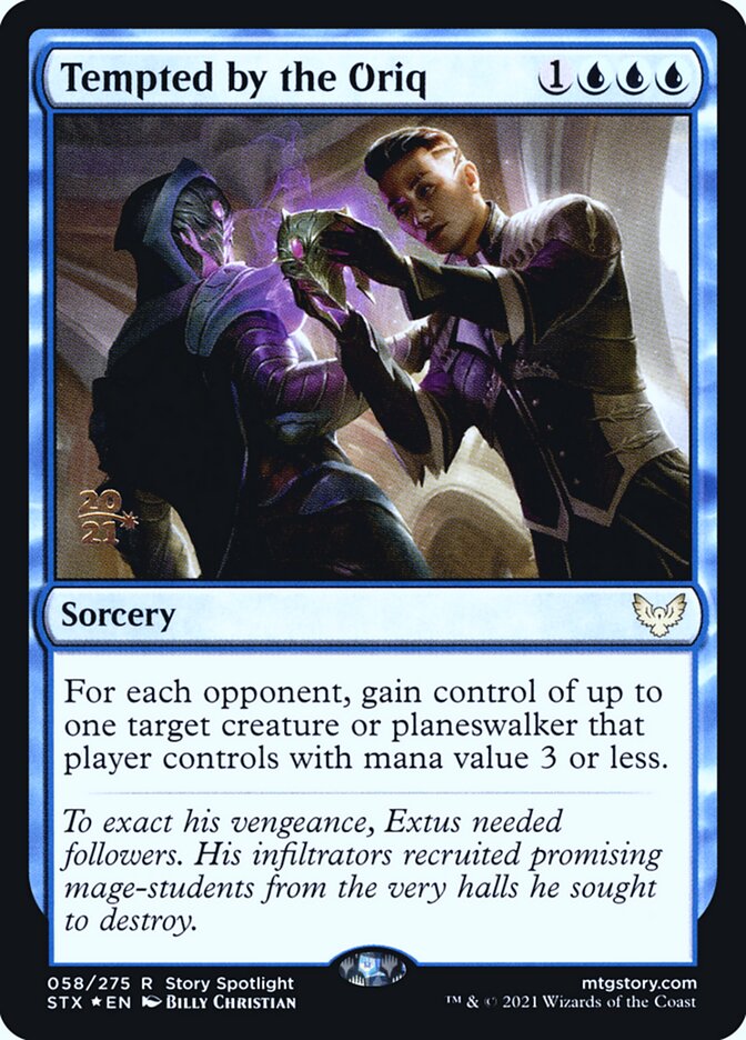 Tentado pelo Oriq / Tempted by the Oriq - Magic: The Gathering - MoxLand